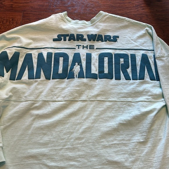 Disney Mandalorian Star Wars Spirit Jersey Baby Yoda Grogu Oversized size M - Picture 6 of 10
